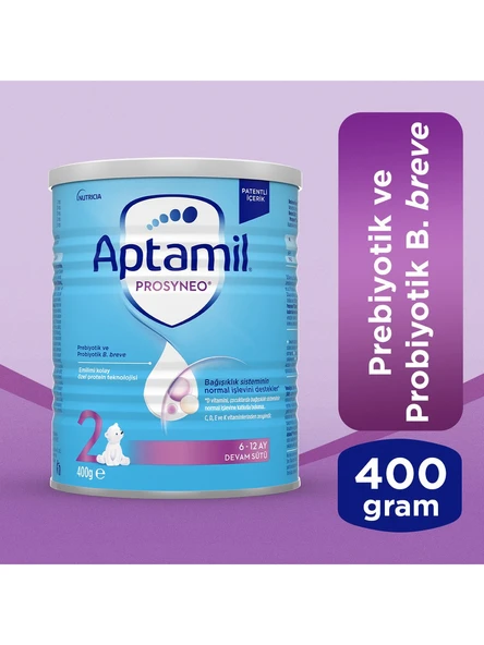 Aptamil Prosyneo 2 Prebiyotikli Probiyotikli Devam Sütü 400 Gr ürün görseli 1