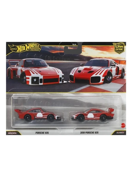 Hot Wheels Premium Car Culture Porsche 935 & 2018 Porsche 935 ürün görseli 1