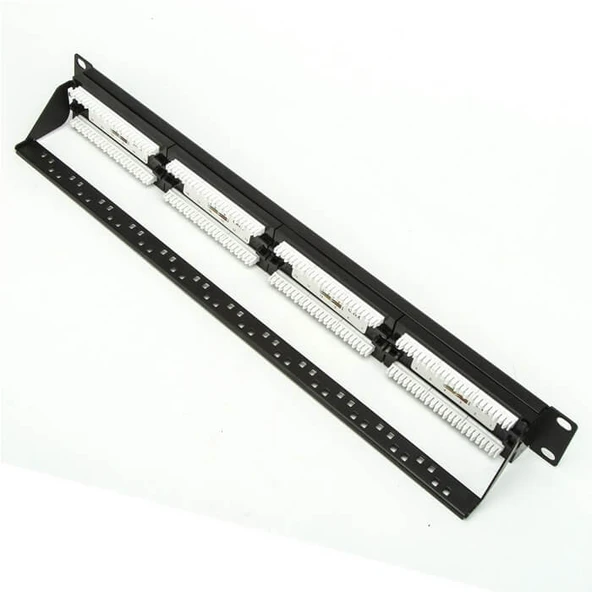 24 Port Cat6 Utp Patch Panel Dolu - Resim 5