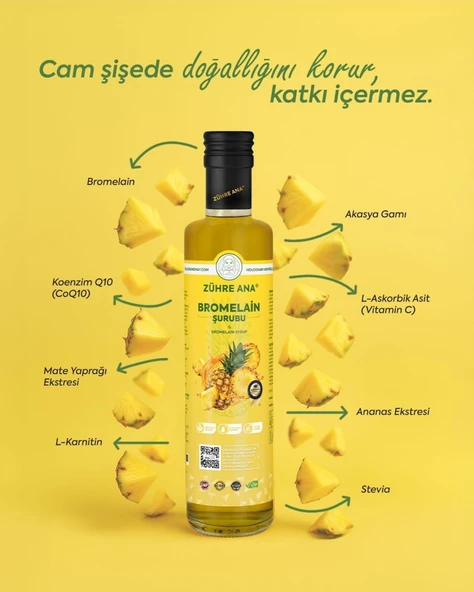 Zühre Ana Ananas Bromelain ürün görseli 1