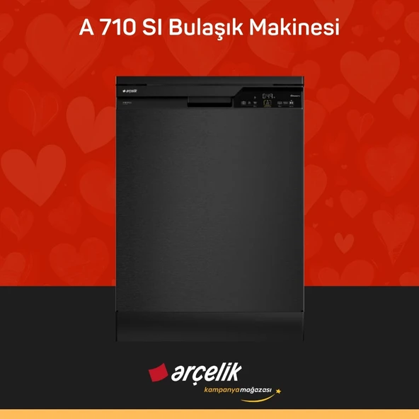 ARÇELİK A 710 SI Prestige Serisi Solo Bulaşık Makinesi ürün görseli 1