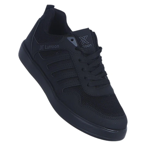 Luttoon Prt-4189 Siyah Anorak Erkek Sneaker Ayakkabı ürün görseli 1