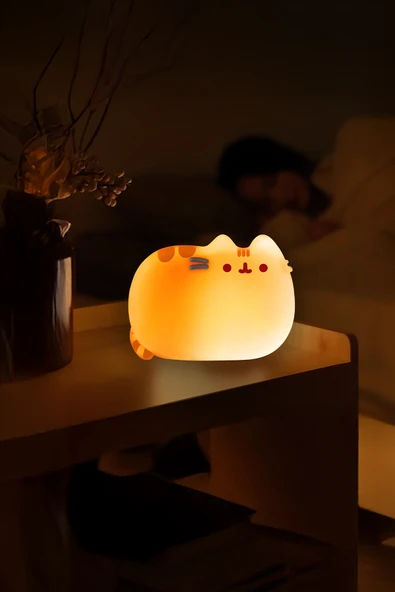 DEKORATİF LED PUSHEEN KEDİ PL-98 GECE LAMBASI ürün görseli 1