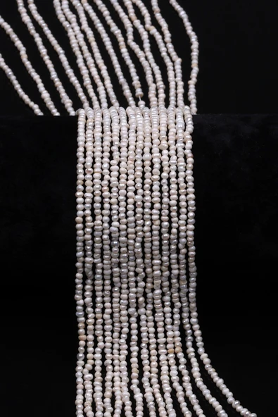 İnci Doğal Taş Dizi 1 x 2 mm Özel Kesim - DZ-0917 ürün görseli 1