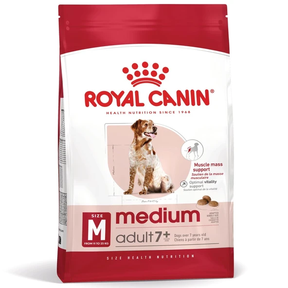 Medıum Adult +7 Orta Irklar(7 Yaş+) İçin Yetişkin Kuru Köpek Maması 15 Kg ürün görseli 1