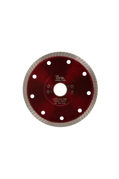 GFB 2391 Hassas İnce 115x1,2mm Turbo Elmas Seramik Fayans Kesici ürün görseli 1