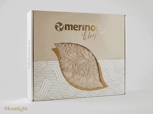 MERİNOS Elegans Çift Kişilik Battaniye Moonlight ürün görseli 1