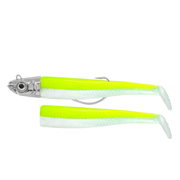 GT-Bio Combo+Body Roller Shad 125-23g- Lemon Fluo ürün görseli 1