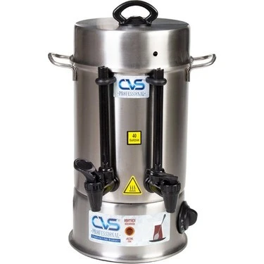 Dn91105 Elektrikli Çay Makinesi 40bardak Profesyonel Çay Otomatı (BÜYÜK SEMAVER) ürün görseli 1