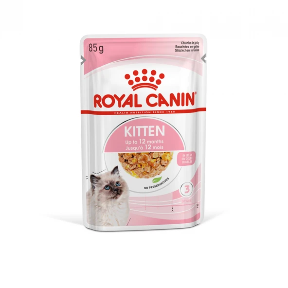 Yavru Kediler için Jöle İçerisnde Yaş Kedi Maması 12 x 85g ürün görseli 1
