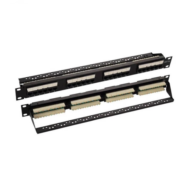 24 Port Cat6 Utp Patch Panel Dolu ürün görseli 1