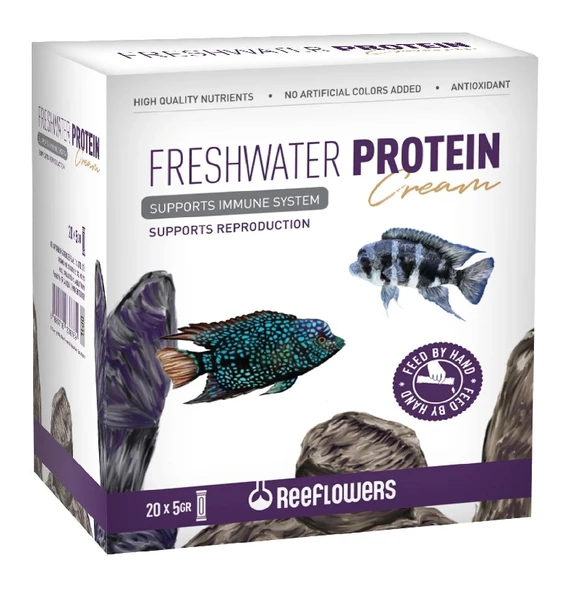 Reeflowers Freshwater Protein Cream Balık Yemi 20x5gr ürün görseli 1