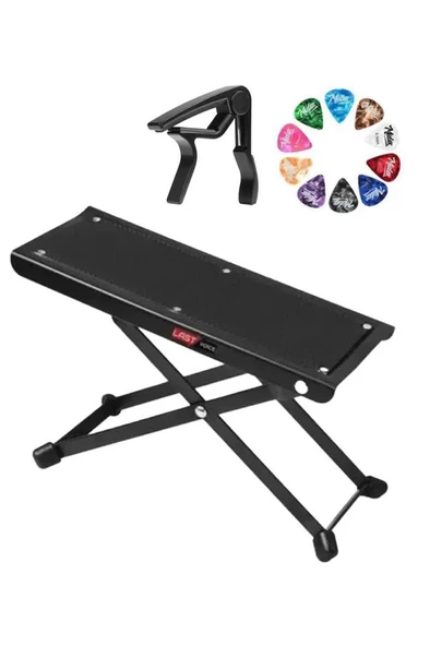 Lastvoice GS-03S-PAK Gitaristler için Ayak Sehpası Aksesuar Seti ürün görseli 1