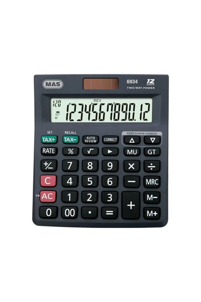 Mas 6934 Hesap Makines Ofis Tipi ürün görseli 1