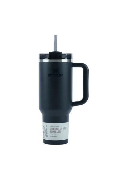 Stanley Quencher H2.O Flowstate™ Tumbler Pipetli Termos | 1.18L Siyah 2.0 ürün görseli 1