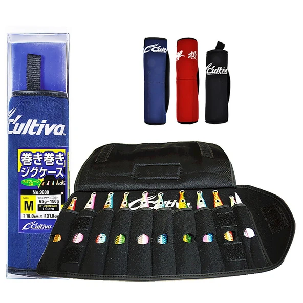 Cultiva No:9880 Neoprene Jig Mat Çantası Red 25cm ürün görseli 1
