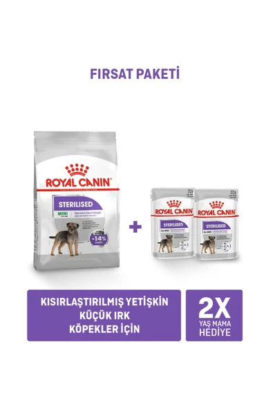 Mini Sterilised 3 Kg + Sterilised Loaf x 2 Adet ürün görseli 1