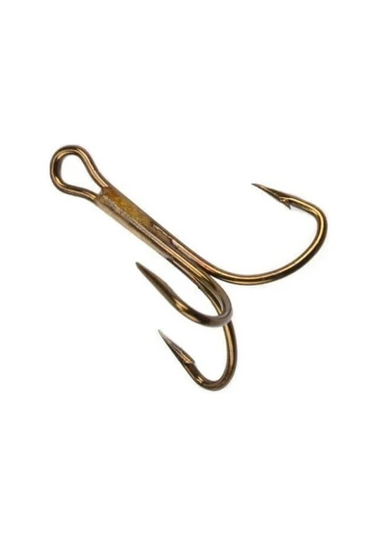 Mustad 3551  Treble Br No:4 100lü Pkt 3lü İğne ürün görseli 1
