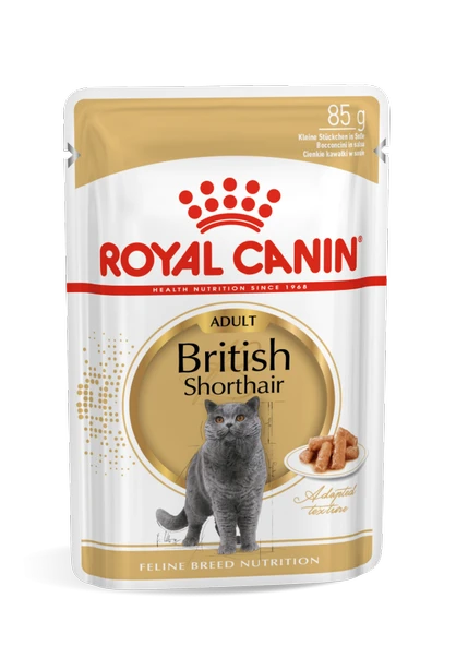 British Shorthair için Yaş Kedi Maması 12 x 85g ürün görseli 1
