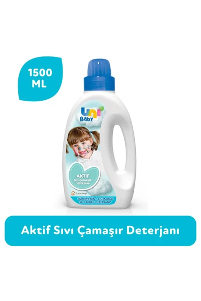 Uni Baby Çamaşır Deterjanı 1500 ml AKTİF ürün görseli 1