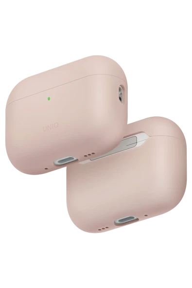 Airpods Pro 3 Kılıf Sıvı Silikon Lino Kablosuz Şarj Destekli Kapak Pürüzsüz Donuş Sağlam Koruma  PEMBE ürün görseli 1