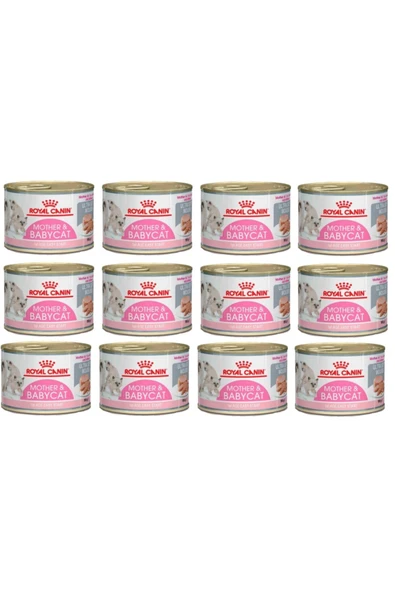 Royal Canin Mother Babycat Kedi Konservesi 195 gr 12 Adet ürün görseli 1