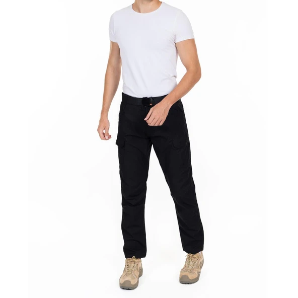 513 Ripstop Taktik/Outdoor Siyah Pantolon ürün görseli 1