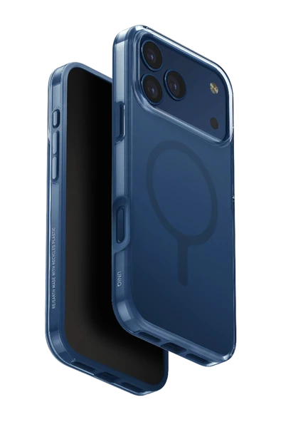 İphone 17 Pro Kılıf Clario Geri Dönüşüm Doğaya Duyarlı Materyal Kapak Çift Katman Magsafe Özellikli  Lacivert ürün görseli 1