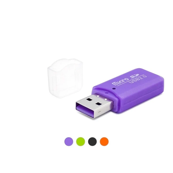 Card Reader Usb Mıcro Sd Çok Renkli HDX7024 ürün görseli 1