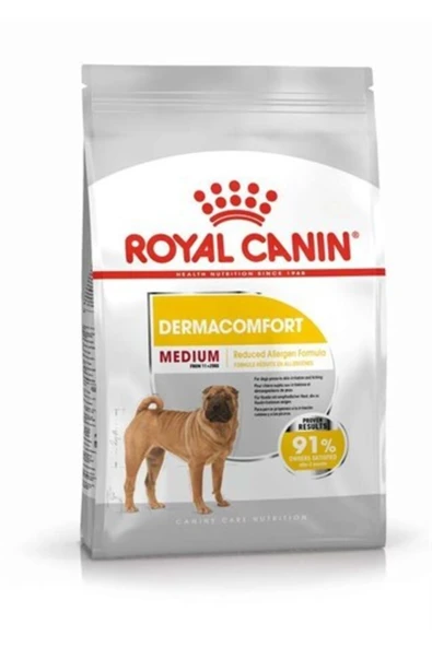 Royal Canin Medium Dermacomfort Yetişkin Köpek Maması 12 Kg. ürün görseli 1