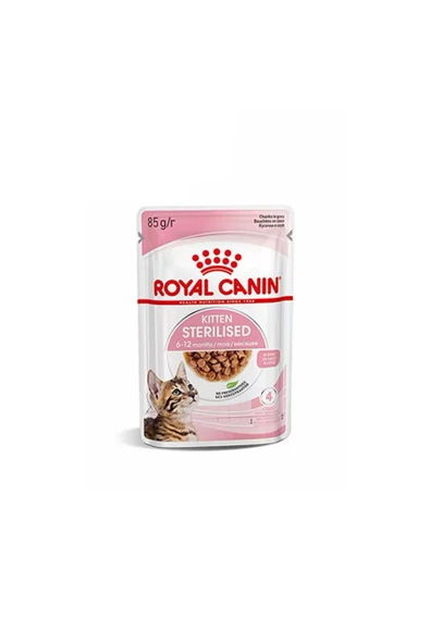 Royal Canin Pouch Kitten Sterilised Gravy Yavru Kedi Konservesi 85 Gr ürün görseli 1