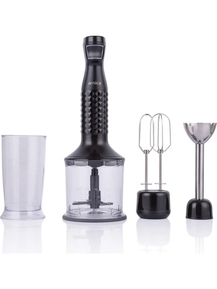 ARNICA GH21480 DİAMOND BLENDER SET (SİYAH) ürün görseli 1