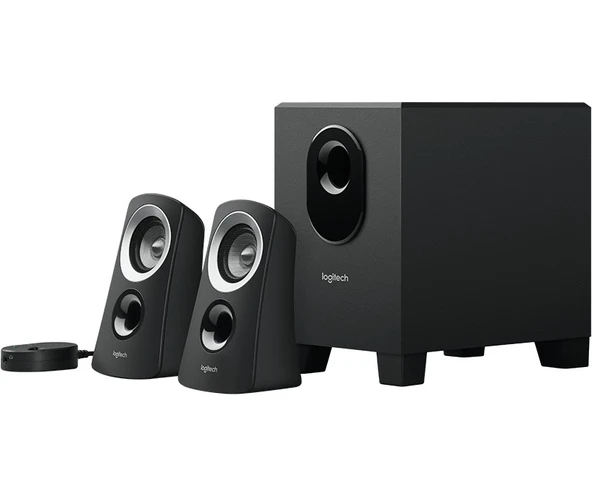 Logitech Z313 2*1 50W Hoparlör Siyah 980-000413 ürün görseli 1