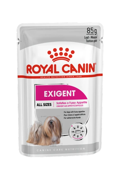 Exigent Seçici Köpekler için Yaş Köpek Maması 12 x 85g ürün görseli 1