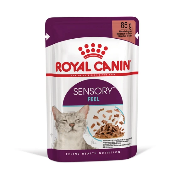 Sensory Duyusal His için Sos İçerisinde Yaş Kedi Maması 12 x 85g ürün görseli 1