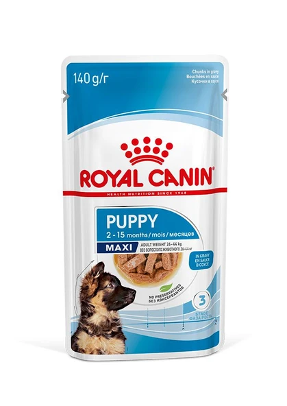 Büyük Irklar için Yavru Yaş Köpek Maması 10 x 140g ürün görseli 1