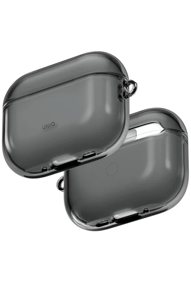 Airpods Pro 3 Kılıf Sade ve Modern Görünüm Kablosuz Şarj Desteği Anti-Su İzi Teknolojisi Glase  Siyah ürün görseli 1