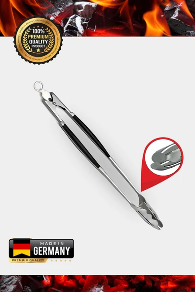KOHLEN Grillzange Premium Maşa – Ergonomik ve Paslanmaz Çelik BBQ Maşa ürün görseli 1