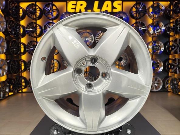 4 Adet RENAULT ORIJINAL 6.5*16 4*100 ET43 60.1 SILVER JANT REVİZE EDİLMİŞ (Takım) ürün görseli 1
