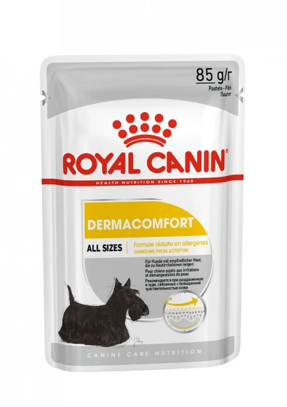 Dermacomfort Yaş Köpek Maması 12 x 85g ürün görseli 1