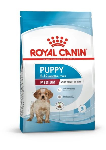 Medıum Puppy Orta Irklar Için Yavru Kuru Köpek Maması 4kg ürün görseli 1