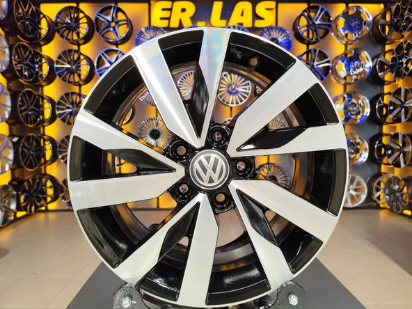 4 Adet VOLKSWAGEN ORIJINAL 6.5*16 5*112 ET41 57.1 BLACK MACK JANT REVİZE EDİLMİŞ (Takım) ürün görseli 1