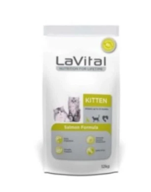 LaVital Kitten Somonlu 12 kg Yavru Kedi Maması ürün görseli 1