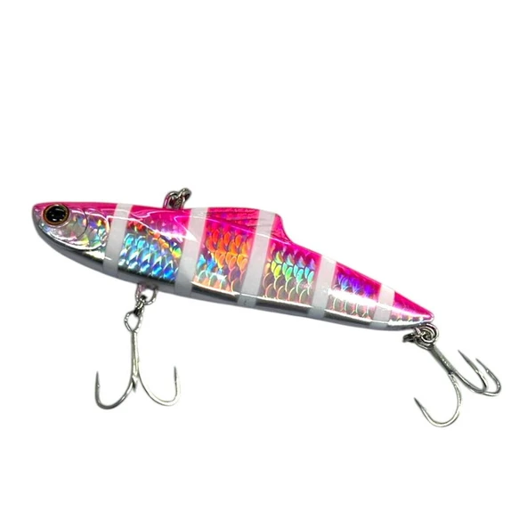 Sea Horse Jet Bravo 100 mm 33gr Glow Pink Zebra ürün görseli 1