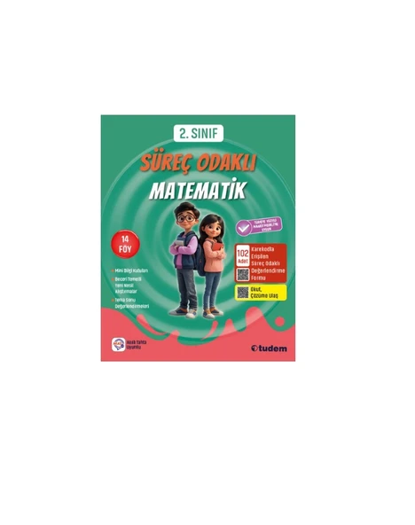 Tudem Yayınları 2. Sınıf Matematik Süreç Odaklı ürün görseli 1