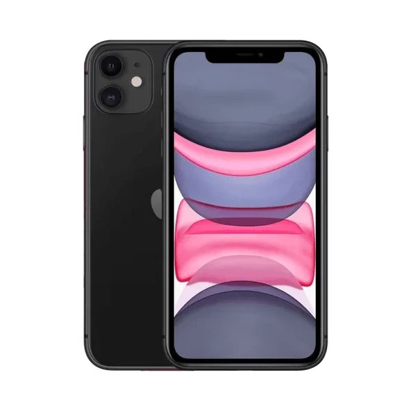 Yenilenmiş Apple İphone 11 128 Gb Siyah Cep Telefonu 12 Ay Garantili - B Kalite ürün görseli 1