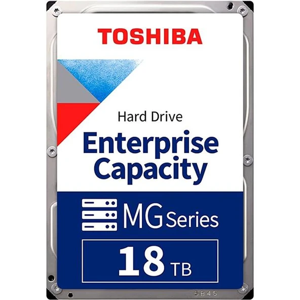Toshiba MG512E MG09ACA18TE SATA 3.0 7200 RPM 3.5" 18 TB Harddisk ürün görseli 1