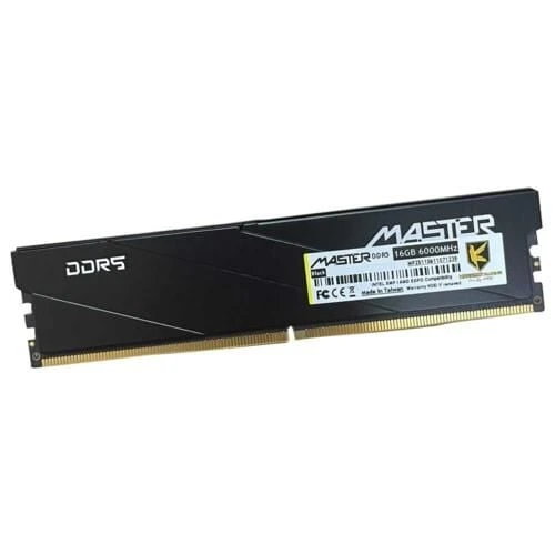 KINGSMAN GAMING BLACK 16GB 6000MHz DDR5 CL38 Soğutuculu KSD516G60C38MST ürün görseli 1