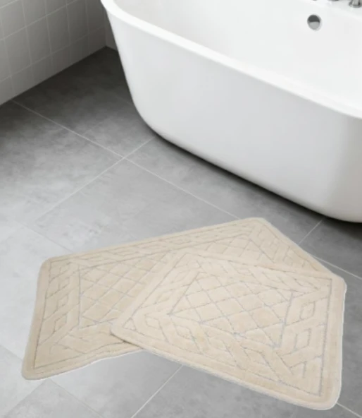 BANYO PASPASI 2'Lİ SET MİLANO CAPPUCİNO ürün görseli 1