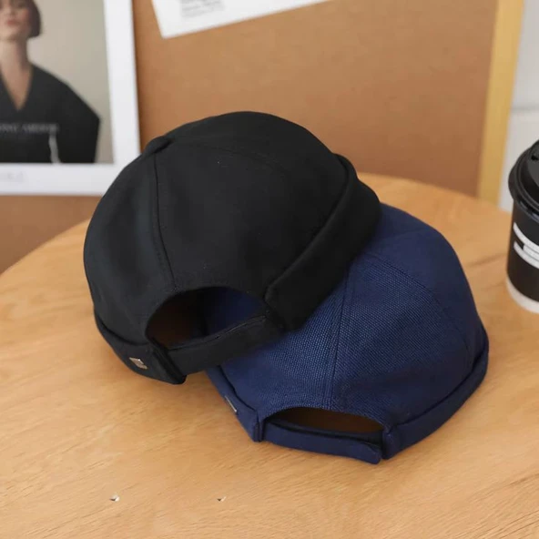 Retro Docker Cap Takke Leon Bere Unisex Şapka - Resim 2